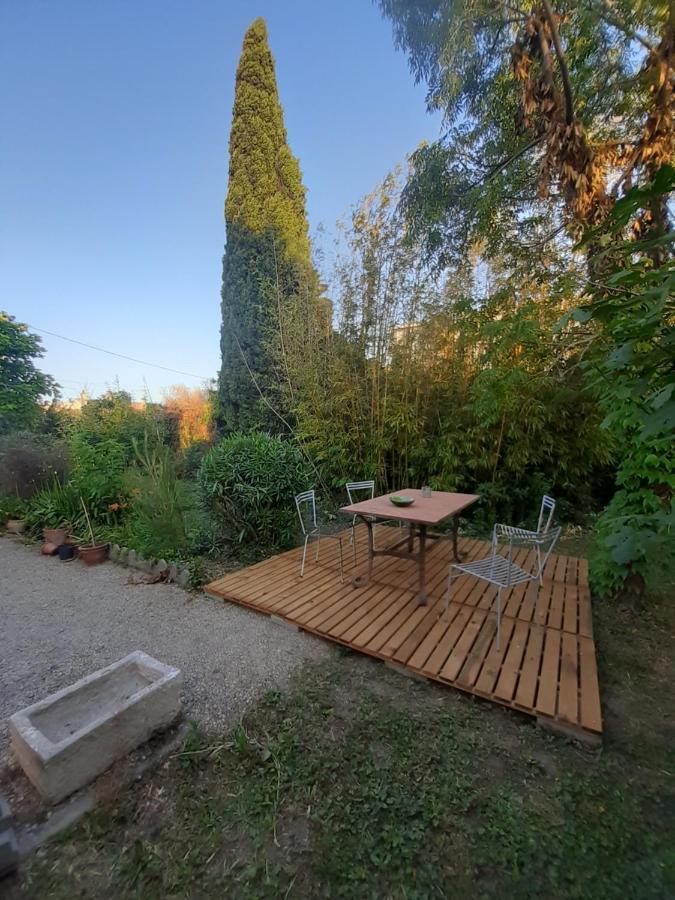 Villa " Les Bambous " , Jardin , Terrasse , Climatisation , Wifi , Parking Avignon Bagian luar foto